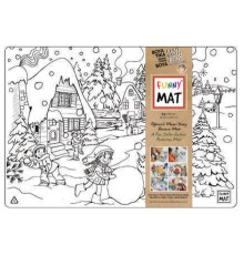 Funny Mat - Kış 33,5 X 48 Cm