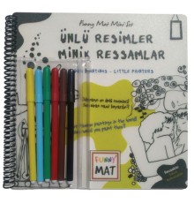 Ünlü Resimler Minik Ressamlar - Funny Mat Mini Set (Aktivite Seti)