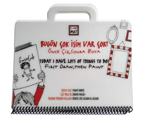 Funny Mat Mini Set - Bugün Çok İşim Var Çok!