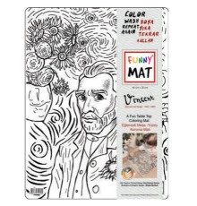 Funny Mat - Vıncent Van Gogh 30 X 40 Cm