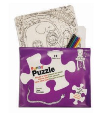 Funny Mat Puzzle - Sevimli Dostlar 30x40cm