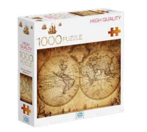 Dünya Haritası Puzzle 1000