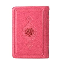 Cep Boy Kur'an-ı Kerim (Pembe, Kılıflı, Mühürlü)