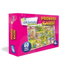 60 Parça Puzzle Prenses Kalesi