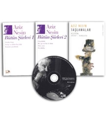 Aziz Nesin'den Şiirler: 3 Kitap 1 CD