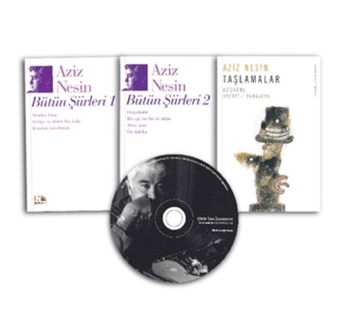 Aziz Nesin'den Şiirler: 3 Kitap 1 CD