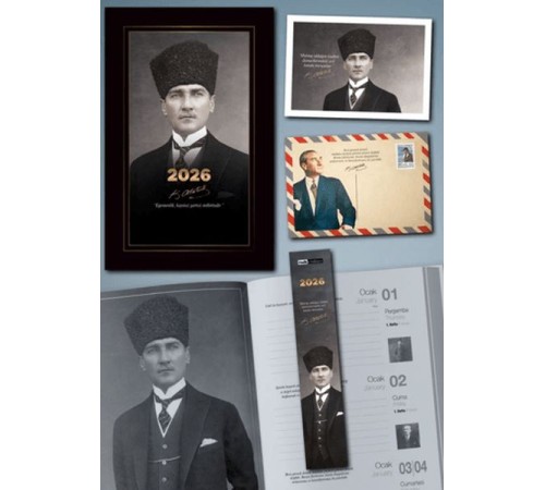 2026 Atatürk Ajandası - Kalpaklı 2026 Atatürk Ajandası - Kalpaklı