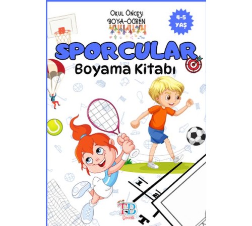 Sporcular Boyama Kitabı