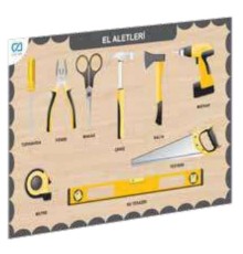 Ahşap El Aletleri Eğitici Set