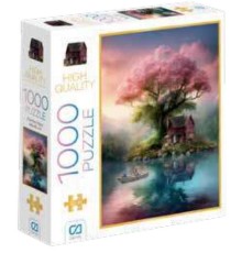 Pembe Ağaç Puzzle 1000