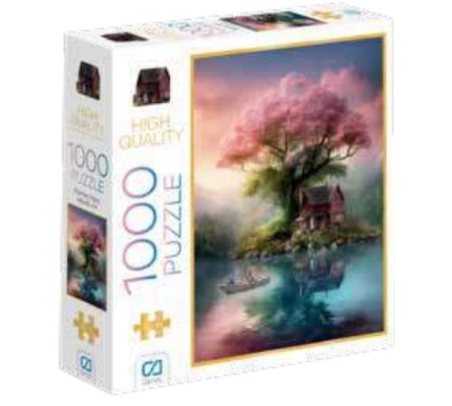 Pembe Ağaç Puzzle 1000
