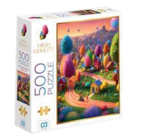 Minyatür Bahçe Puzzle 500