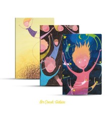 Üçlü Çizgili Defter Seti: Bir Çocuk: Gülsün