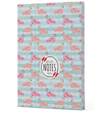 Flamingo 1 - Yan Baskılı Çizgili Defter