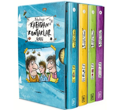 Kafadan Kontaklar Serisi - 4 kitap Kutulu Set Kafadan Kontaklar Serisi - 4 kitap Kutulu Set