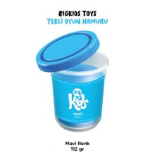Bigkids Toys / Mavi - 12'li Oyun Hamuru (112 Gr)