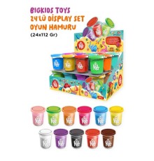 Bigkids Toys / 24’Lü Display Kutu Oyun Hamuru (24X112 Gr)
