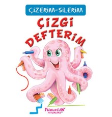 Çizgi Defterim (Çizerim-Silerim) - Kalem Hediyeli