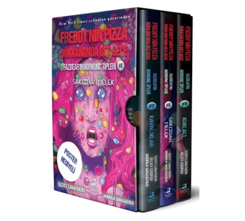 Fazbear'in Korkunç Tipleri Poster Hediyeli Kutulu Set (7-8-9)