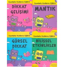 Kodlama Eğitimi +5 yaş (4 Kitap)