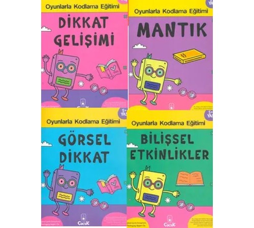 Kodlama Eğitimi +5 yaş (4 Kitap)