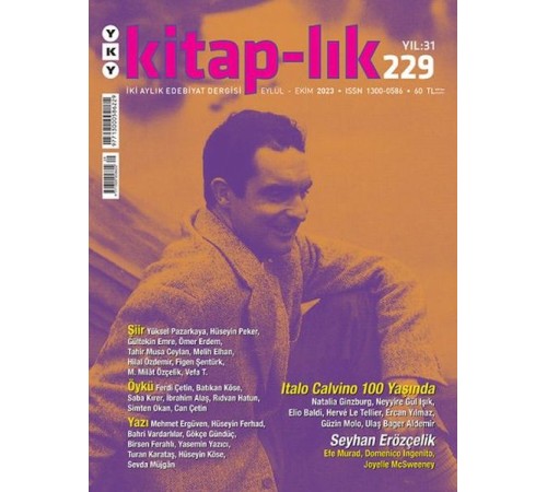 Kitap-lık Sayı 229 - Italo Calvino 100 Yaşında