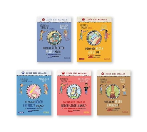 Zehir Gibi Kafalar (5 Kitap)