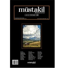 Müstakil Düşünenler 1 – Eylül/Aralık 2021 - Var Olmayan Müstakil Düşünenler Cemiyeti Yayın Organıdır