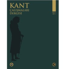 Kant Çalışmaları Dergisi Sayı 1