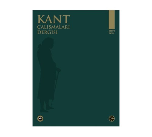 Kant Çalışmaları Dergisi Sayı 4
