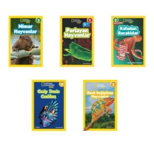 National Geographic Kids Olağanüstü Hayvanlar Seti 5 Kitap