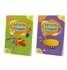 2-4 Yaş Aktivite Kitabım Evde Etkinlik Seti