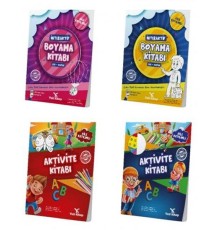 Okul Öncesi Aktivite Seti 4-6 Yaş (4 Kitap)