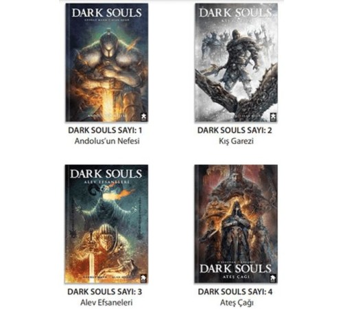 Dark Souls 4 Kitap Set