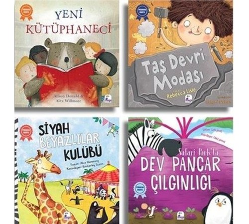Set 2 Pedagog Onaylı Hikayeler-4 Kitap Takım Set 2 Pedagog Onaylı Hikayeler-4 Kitap Takım