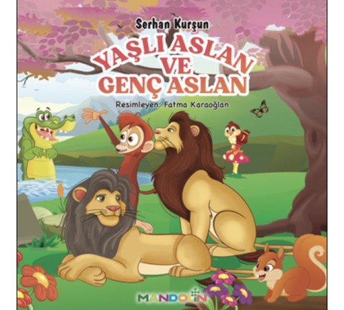 Yaşlı Aslan Ve Genç Aslan Yaşlı Aslan Ve Genç Aslan