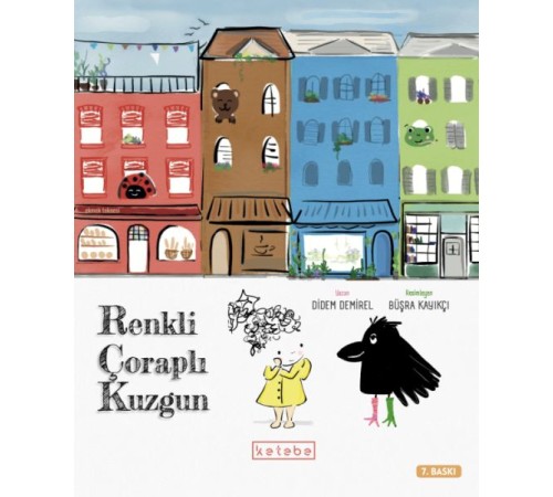 Renkli Çoraplı Kuzgun