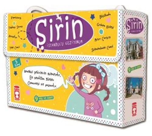 Şirin İstanbul'u Geziyorum - 01 Set (5 Kitap Takım)