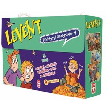 Levent Türkiye'yi Geziyorum - 4 (5 Kitap Takım)
