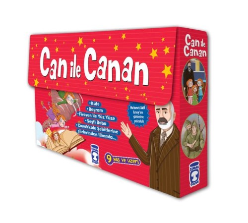 Can İle Canan Mehmet Akifi Seviyoruz Set (5 Kitap)