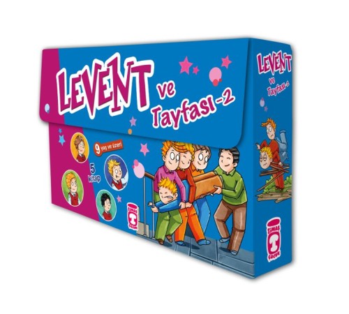 Levent ve Tayfası - 02 Set (5 Kitap Takım)