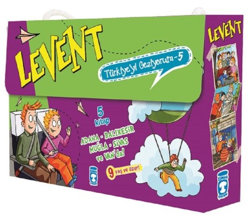 Levent Türkiye'yi Geziyorum - 5 (5 Kitap Takım)