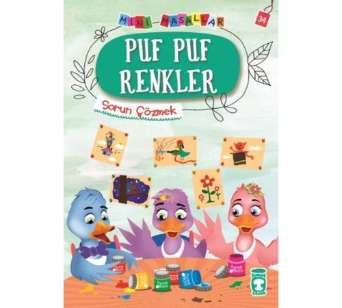 Puf Puf Renkler - Mini Masallar 4 (34)