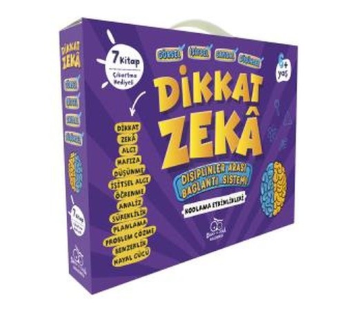 Dikkat - Zeka Ana Sınıfı Seti - 6 Yaş (7 Kitap)