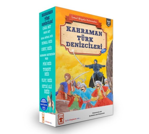 Kahraman Türk Denizciler Seti (10 Kitap)