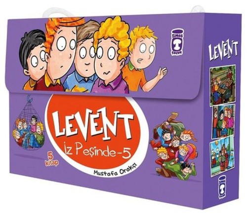 Levent İz Peşinde - 05 Set (5 Kitap Takım)