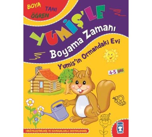 Yumişin Ormandaki Evi - Yumişle Boyama Zamanı Yumişin Ormandaki Evi - Yumişle Boyama Zamanı