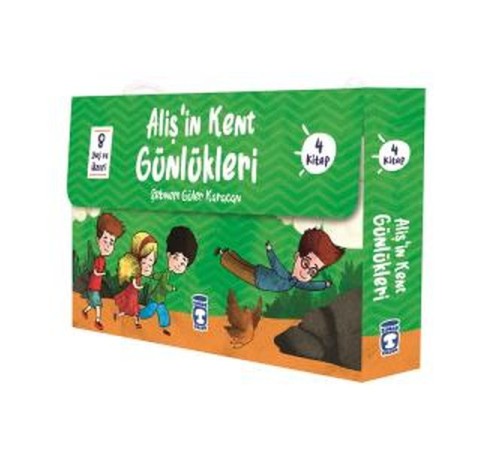Alişin Kent Günlükleri - Set (4 Kitap) Alişin Kent Günlükleri - Set (4 Kitap)