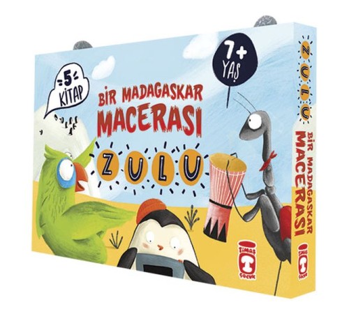 Zulu ile Bir Madagaskar Macerası - Set (5 Kitap Takım)