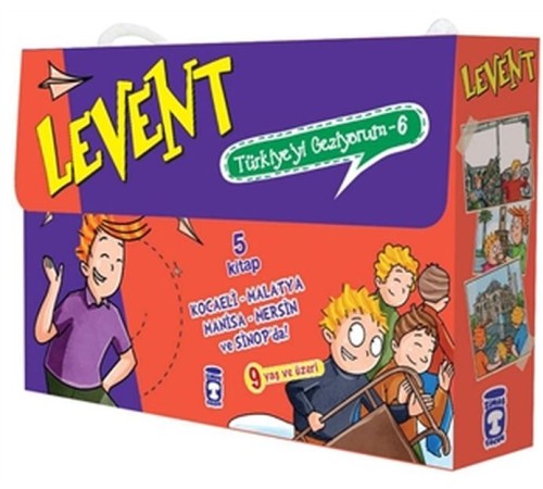 Levent Türkiye'yi Geziyorum - 6 (5 Kitap Takım) Levent Türkiye'yi Geziyorum - 6 (5 Kitap Takım)